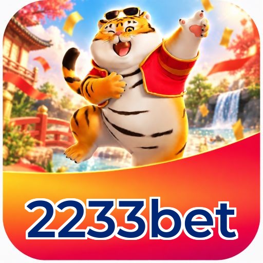 Interface da plataforma 2233bet mostrando slots populares e bônus de boas-vindas